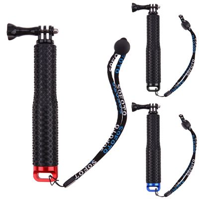 Light Weight Tripod 19 Inch Extendable Camera Selfie Stick Action Camera Handheld Monopod for Gopro Hero 5 2 3 3+ 4 for SJ4000