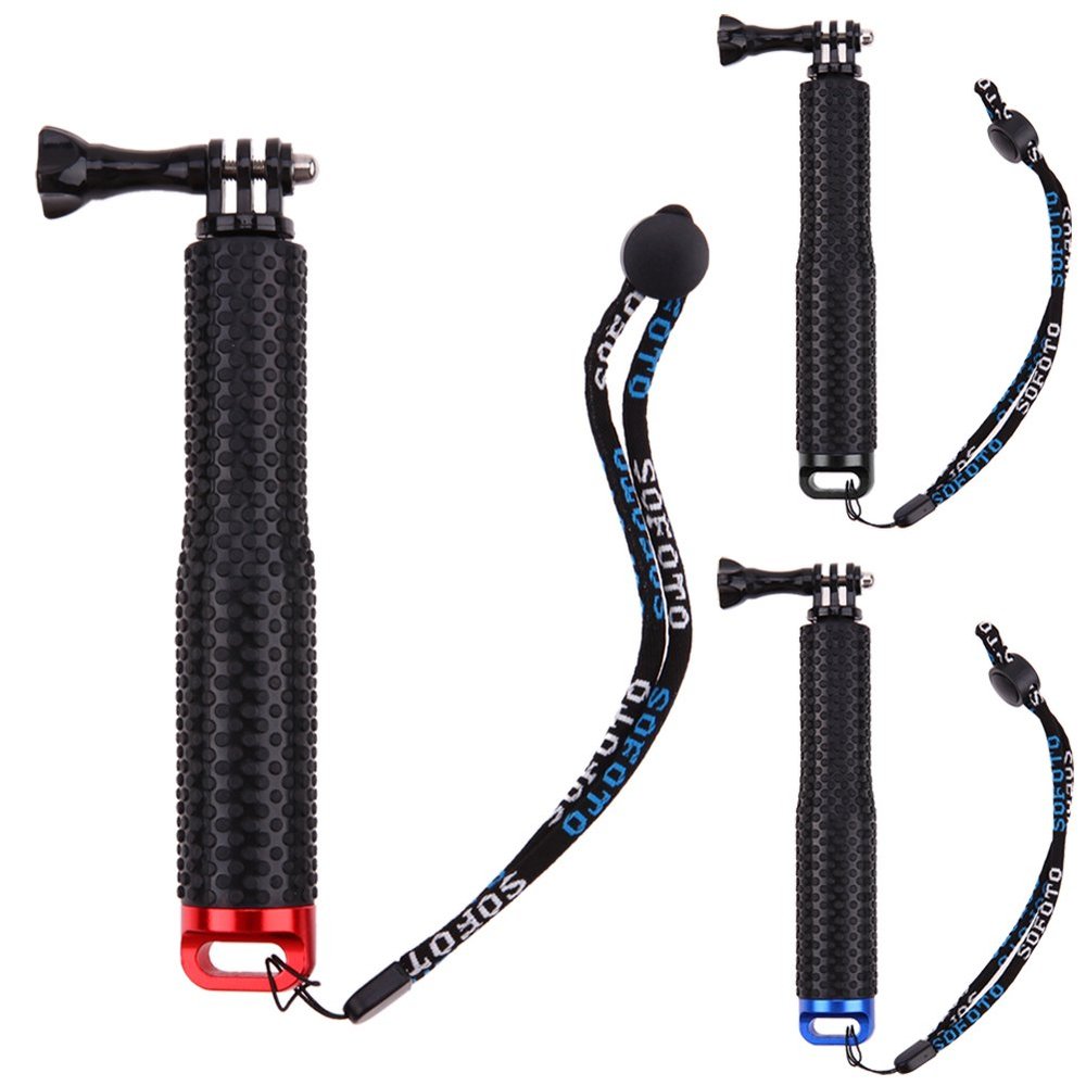 Light Weight Tripod 19 Inch Extendable Camera Selfie Stick Action Camera Handheld Monopod for Gopro Hero 5 2 3 3+ 4 for SJ4000
