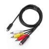 AV A/V TV Video Cable Cord Lead for Sony DCR-DVD105/e DCR-DVD103/e/v Camcorder view 3