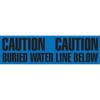 GHS Safety UT3601, PrimeGuard Tape: "Buried Water Line Below", Pack of 6 Roll view 1