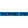 GHS Safety UT3301, PrimeGuard Tape: "Buried Water Line Below", Pack of 12 Roll view 1