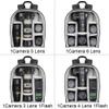 CADeN Camera Backpack Bag Professional for DSLR/SLR Mirrorless Camera Waterproof, Camera Case Compatible for Sony Canon Nikon view 4
