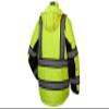 Pyramex RPB36 Series Hi-Vis 3-in-1 Multi-Layer Safety Parka, Hi-Vis Lime, 3X-Large view 2