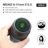 Meike MK 6-11 mm f3.5 Fisheye Zoom Lens APS-C Sensor Format for Sony E Mount view 4