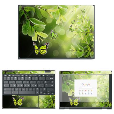 Decalrus - Protective Decal Butterfly Skin Sticker for Lenovo 100E ChromeBook (11.6" Screen) case Cover wrap LE100Echromebook-132