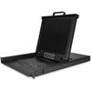 StarTech.com 8 Port Rackmount KVM Console w/ 6ft Cables - Integrated KVM Switch w/ 17" LCD Monitor - Fully Featured 1U LCD KVM Drawer- OSD KVM - Durable 50,000 MTBF - USB + VGA Support (RKCONS1708K) view 1