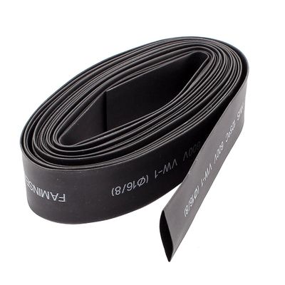 Aexit 600V 2:1 Amplifier Installation Polyolefin Heat Shrink Tubing Shrinkable Tube 16mm Heat-Shrink Tubing Dia 5M