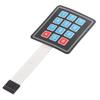 Aexit Matrix Array Switches 4x3 12 Key Membrane Switch Keypad Keyboard for Foot Switches AVR PIC view 1