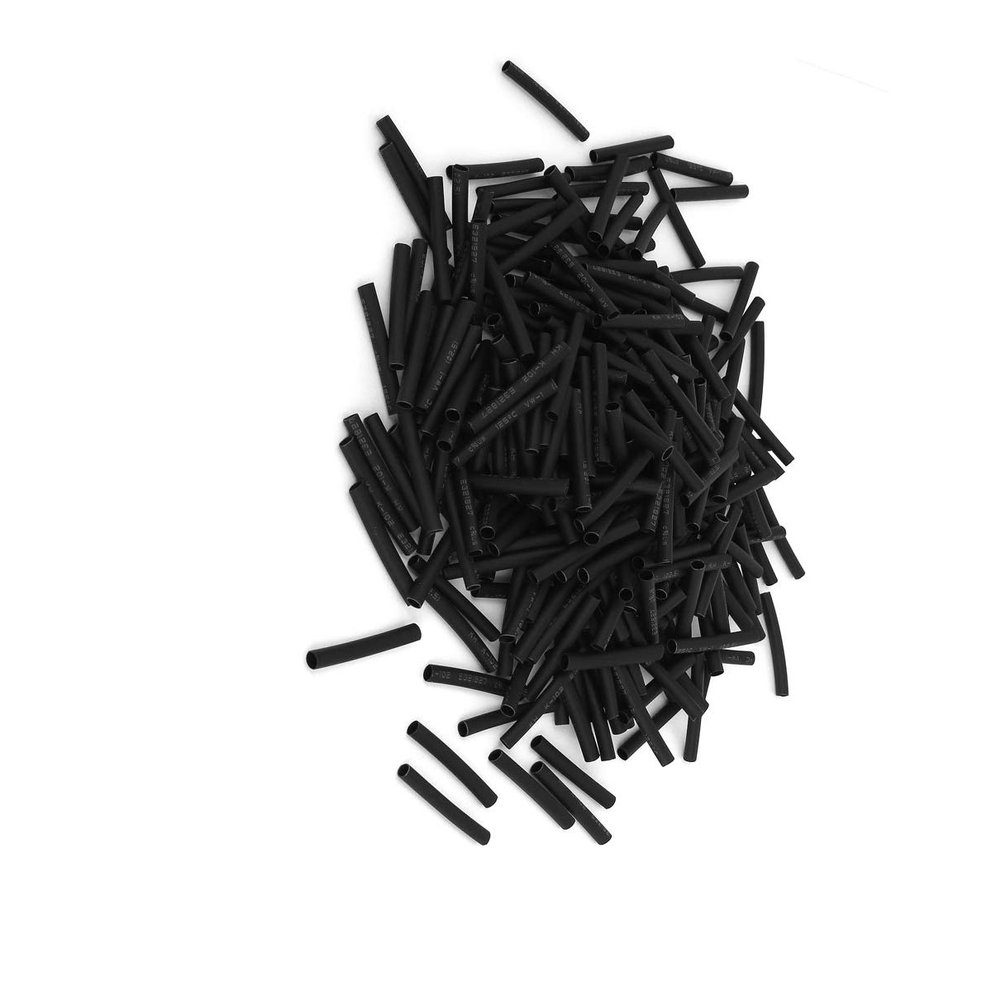 Aexit 400pcs 2.5mm Range Parts & Accessories Polyolefin 2:1 Heat Shrink Tubing Cable Sleeve Made-in Thermometers Wire Wrap