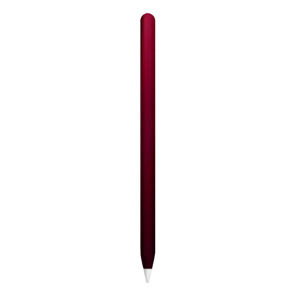 2 x Packs SopiGuard 3M Vinyl Sticker Skin for 2nd Gen Apple Pencil 2 (3M Gloss Wine Red)