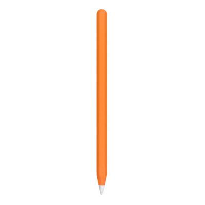 2 x Packs SopiGuard 3M Vinyl Sticker Skin for 2nd Gen Apple Pencil 2 (3M Matte Orange)