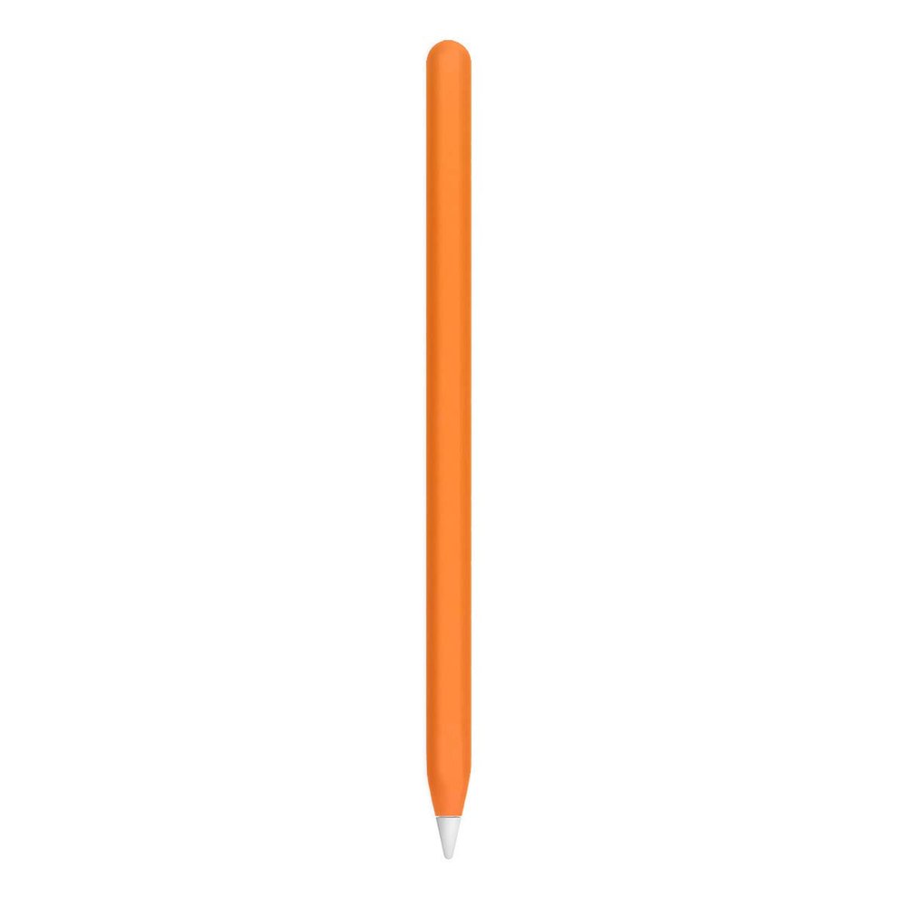 2 x Packs SopiGuard 3M Vinyl Sticker Skin for 2nd Gen Apple Pencil 2 (3M Matte Orange)