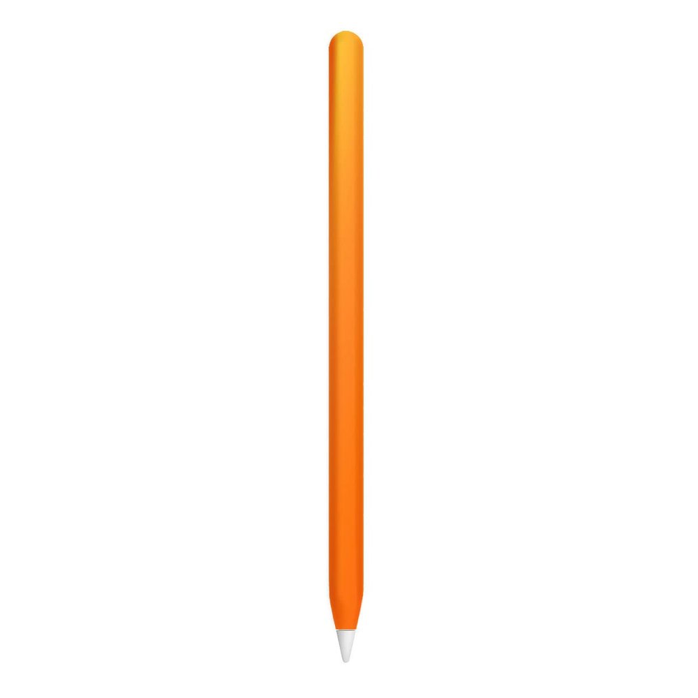 2 x Packs SopiGuard 3M Vinyl Sticker Skin for 2nd Gen Apple Pencil 2 (3M Gloss Orange)