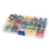 Aexit Auto Marine Cord Management Wire Cable Pre-Insulated Connector Terminal Cable Raceways Kit 450pcs view 2
