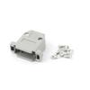 Aexit Plastic DB15 Cord Management D-SUB Female Connector Hood Cover Case Shell Cable Raceways 3pcs Gray view 2
