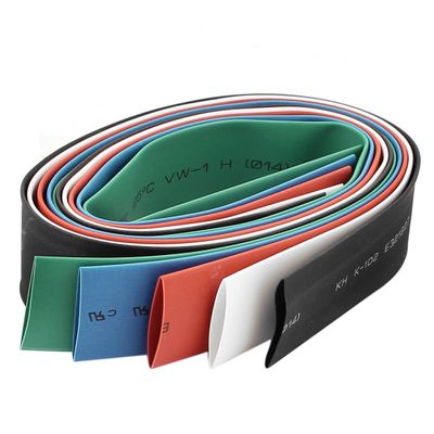 Aexit 14mm Dia Wiring & Connecting Polyolefin Heat Shrinkable Tube Shrink Tubing Heat-Shrink Tubing 1.6Ft 5pcs