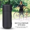 Dioche Frame Storage Bag, Repair Tools Bag, Triangle Bag, Under The Tube BagBike Kettle Rack Bottle Cage(Black) view 2
