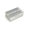 10Pcs 151025mm Needle TO-220 Transistor Aluminum Heatsink Radiator with hjxrhgal for Transistors TO220 White view 1