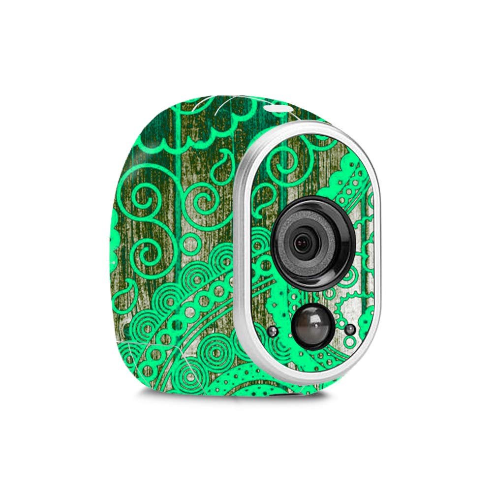 MightySkins Skin Compatible with Netgear Arlo - Vintage Paisley | Protective, Durable, and Unique Vinyl Decal wrap Cover | Easy to Apply, Remove, and Change Styles | Made in The USA