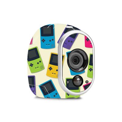 MightySkins Skin Compatible with Netgear Arlo - Game Kid Pink | Protective, Durable, and Unique Vinyl Decal wrap Cover | Easy to Apply, Remove, and Change Styles | Made in The USA