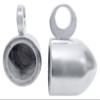 Rockville MAC525S Bundle: 5.25 in Polished Metal Marine Wakeboard Speaker Pod Enclosures, MacSwivelS 360 Degree Rotation Clamp Mounts, RWBC525 Neoprene Covers for RZR/ATV/UTV, 3-Items view 2