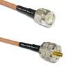 15 feet RG400 Silver Plated TNC Male to PL259 UHF Male RF Coaxial Cable view 1