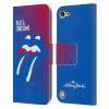 Head Case Designs Officially Licensed The Rolling Stones Blue and Lonesome Album Key Art Leather Wallet Case Compatible with Apple iPod Touch 5G 5th Gen view 1