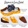 Art Tribute Camera Strap, Vintage Embroidered Neck Shoulder & Crossbody Camera Strap for DSLR Mirrorless Cameras, Fits Canon Nikon Sony Fujifilm, Quick Release, Photographer Gift, Yellow Spring view 3