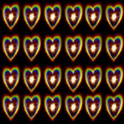 Holographic Hearts Film Size A5 Bokeh for Camera, Glasses, Heart Effect Filter DIY Art Photography