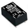 Mean Well LDD-600H LED Power Supply, DC-DC Step Down Converter, CC Output, 9-56Vin 2-52Vout 600mA, Pin Style, Through Hole Mt, PWM dimming and Remote ON/Off, encapsulated view 1