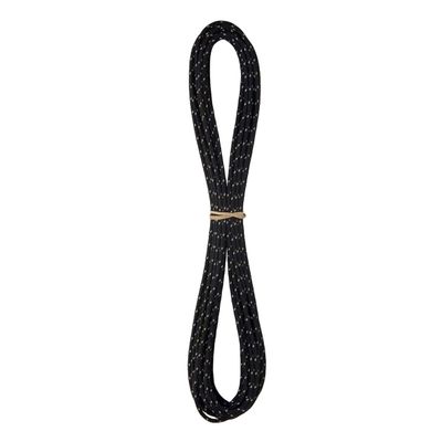 Bluewater Ropes 3mm x 50ft Niteline Reflective Black Accessory Cord (500350BKP)
