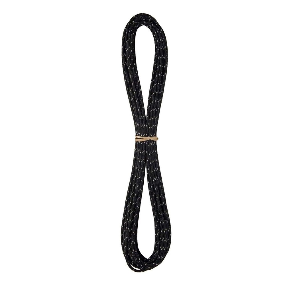 Bluewater Ropes 3mm x 50ft Niteline Reflective Black Accessory Cord (500350BKP)