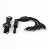 Aexit DC Power Audio & Video Accessories Plug 5.5x2.1mm 1 Female to 6 Male Switch Splitter Cable w Connectors & Adapters Pigtail Cable view 1