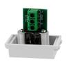 Aexit 3 Pcs Distribution 3.5mm Female Headphone Earphone Stereo Jack Socket for 128 Wall Wall Plates & Connectors Plate Panel view 3