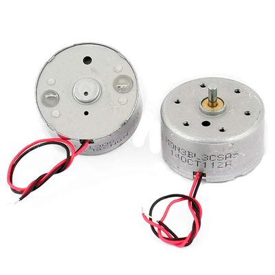 Aexit 2PCS DC Electric Motors 3V 3000RPM 2 Wire Lead Micro Repair Parts Motor for VCD Fan Motors DVD Player