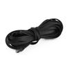 Aexit Nylon Flexible Cord Management Wire Polyester Braided Expandable Cable Sleeve 4.4M Long 9mm Cable Sleeves Width Black view 1