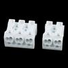 Aexit 10 Pcs Cables & Interconnects Audio Cable Wire Push in Jack Socket 2&3 Position Speaker Terminal Power Cables Block White view 2