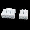 Aexit 10 Pcs Cables & Interconnects Audio Cable Wire Push in Jack Socket 2&3 Position Speaker Terminal Power Cables Block White view 3