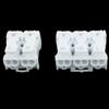 Aexit 10 Pcs Cables & Interconnects Audio Cable Wire Push in Jack Socket 2&3 Position Speaker Terminal Power Cables Block White view 4