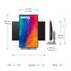 Monitor 31.5" LED IPS PD3220U 3840 x 2160 4K Ultra HD Tempo di Risposta 5 ms view 4