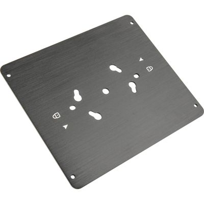 Kupo Rear Mounting Plate with Twist Lock for Kino Flo 4 Bank, Aluminum Construction with Laser Markings for Professional Lighting Mounting (KG401411)