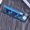 6pin Riser USB 3.0 PCI-E 1X to 16X Card Riser Extender Adapter Card with 4 Capacitances Stable Riser for BTC Mining (Only Card) view 4