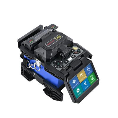KOMSHINE 7S Splicing Core Alignment Fiber Optical Fusion Splicer Machine with Free Fiber Cleaner KCC-550