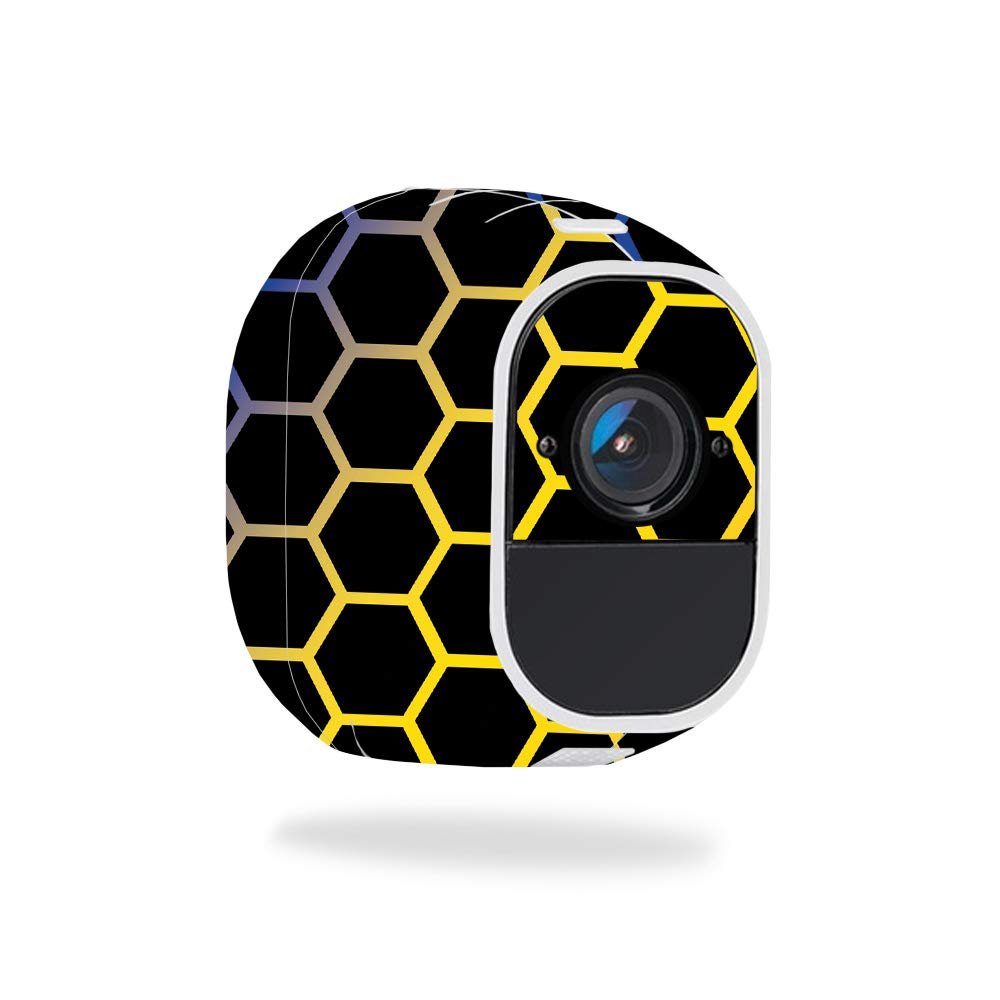 MightySkins Skin Compatible with Netgear Arlo Pro 2 - Primary Honeycomb | Protective, Durable, and Unique Vinyl Decal wrap Cover | Easy to Apply, Remove, and Change Styles | Made in The USA