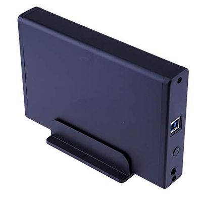 3.5inch USB 3.0 External SATA Hard Drive Disk Enclosure Box Case External 12V 2A US Power Adapter for 1TB 8TB 3.5inch HDD