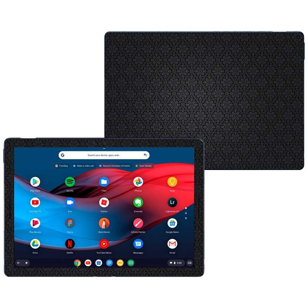 MightySkins Skin Compatible With Google Pixel Slate 12.3" (2018) - Glamorous | Protective, Durable, and Unique Vinyl Decal wrap cover | Easy To Apply, Remove, and Change Styles | Made in the USA
