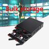 6 Bay Hard Disk Enclosure Rack Data Storage for 2.5inch SATA SSD HDD Home Backup Mail Storage Computer Case Server Chassis view 3