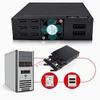 6 Bay Hard Disk Enclosure Rack Data Storage for 2.5inch SATA SSD HDD Home Backup Mail Storage Computer Case Server Chassis view 4