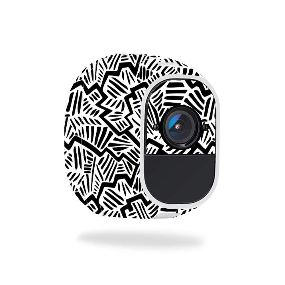 MightySkins Skin Compatible with Netgear Arlo Pro - Abstract Black | Protective, Durable, and Unique Vinyl Decal wrap Cover | Easy to Apply, Remove, and Change Styles | Made in The USA
