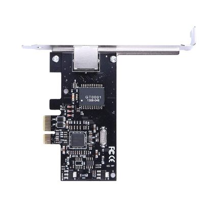 2018 New PCI-E Express 10/100/1000M Gigabit Ethernet LAN Network Desktop Controller Card Support Full Duplex Flow Control